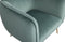 WOOOD Scout Fauteuil - Velvet - Groen - 71x79x71