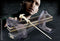 Noble Collection - Harry Potter - Lord Voldemort - Toverstaf - Replica