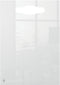 Nobo A4 Draagbaar Acryl Mini Whiteboard voor op Bureau - Geïntegreerd Handvat, Droog Uitwisbaar - 210 x 297 Millimeter - Inclusief Marker - Transparant