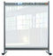 Nobo - Bureauscherm nobo doorzichtig pvc 770x860mm