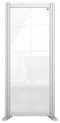 Nobo - Bureauscherm nobo modulair acryl 400x1000mm