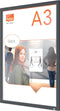 Nobo Clip Frame Impression Pro A3 Poster met Zwart Frame