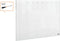 Nobo Draagbaar, Droog Uitwisbaar Mini A4 Whiteboard Weekplanner voor op Bureau/aan de Muur - 210 x 297mm - Inclusief Marker En Montage Pads - Transparant Acryl