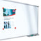 Nobo Essence Magnetisch Whiteboard Staal - 60x45cm - met Houder voor Whiteboard Marker - Grijs/Wit