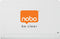 Nobo Glasbord helder wit met afgeronde hoeken 99,3x55,9 cm met GRATIS Marker en magneten