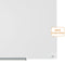 Nobo Impression Pro Magnetisch Glasbord met Pennengoot - 100x56 cm - Inclusief Marker en Magneten - Helder Wit