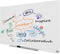 Nobo Impression Pro Magnetisch Glasbord met Pennengoot - 100x56 cm - Inclusief Marker en Magneten - Helder Wit