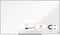 Nobo Impression Pro Widescreen Magnetisch Whiteboard Van Staal - Met Pennengoot - Inclusief Nobo Whiteboard Marker - 890x500mm - Wit