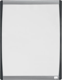 Nobo Klein Whiteboard Met Gewelfde Lijst - 35,5 x 28cm - Inclusief Whiteboard Accessoires - Wit