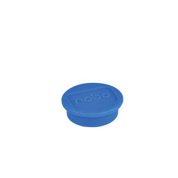 Nobo - Magneet nobo 13mm 100gr blauw 10 stuks