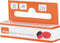 Nobo Magnetische Whiteboard Magneten - Pak Van 10 stuks - 13mm Magneten - Rood