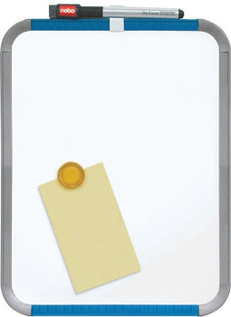 Nobo Mini Magnetisch Whiteboard met Smal Frame 360x280mm - Blauw