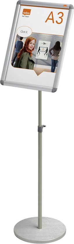 Nobo Premium Plus A3 Displaystandaard met Clicklijst