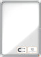 Nobo Premium Plus Afsluitbare Glazen Binnenvitrine Magnetisch voor 9xA4 Formaat - Wit