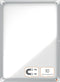 Nobo Premium Plus Afsluitbare Glazen Binnenvitrine Magnetisch voor 9xA4 Formaat - Wit