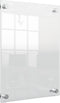 Nobo Premium Plus Wandgemonteerde A4 Poster Frame voor Documenten, Posters - met Hoekmontage - Transparant Acryl