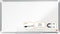 Nobo Premium Plus Widescreen Magnetisch Emaille Whiteboard Met Pennengoot - Inclusief Whiteboard Marker - 71x40 Cm