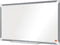 Nobo Premium Plus Widescreen Magnetisch Whiteboard Staal - Met Accessoire Houder - Inclusief Whiteboard Marker - 710x400mm