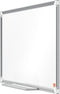 Nobo Premium Plus Widescreen Magnetisch Whiteboard Staal - Met Accessoire Houder - Inclusief Whiteboard Marker - 710x400mm