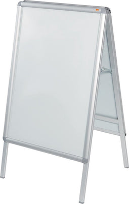 Nobo Stoepbord Aluminium A1 Formaat - Reclamebord - 650 x 1135 x 70 mm - Weerbestendig