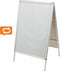 Nobo Stoepbord Aluminium met Clicklijst - A0 Formaat - Reclamebord - 900 x 1485 x 70mm - Weerbestendig