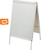 Nobo Stoepbord Aluminium met Clicklijst - Reclamebord - 70x100cm - Weerbestendig