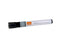 Nobo - Viltstift nobo whiteboard liquid schuin zwart 4mm | 10 stuks