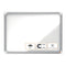 Nobo - Vitrinekast buiten nobo glas magnetisch 8x a4
