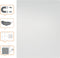 Nobo whiteboard 45x60cm, magnetisch, frameloos, modulair
