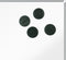Nobo Whiteboard Magneten - 38mm - 4 Stuks - Zwart