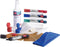 Nobo Whiteboard Starterkit - Met 4 Whiteboard stiften - Wisser - Magneten - Reinigingsspray