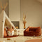 Nobodinoz Chelsea Velvet zitzak Wild Brown
