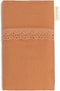 Nobodinoz dekbedovertrek 100x150cm Vera Eyelet - Sienna brown
