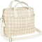 Nobodinoz Gala Luiertas waterproof 35x27x14cm - Ivory Checks