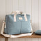 Nobodinoz Gala Luiertas waterproof 35x27x14cm - Stone Blue