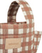 Nobodinoz Hyde Park Kinderwagen organizer 42x22x12cm - Terracotta Checks