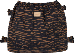 Nobodinoz Hyde Park Opbergtas - Voor kinderwagen - Blue Waves - 50x42x10cm