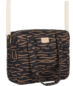 Nobodinoz Hyde Park Waterdichte kinderwagentas/luiertas 38x33x16cm - Blue Waves