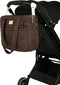 Nobodinoz Hyde Park Waterdichte kinderwagentas/luiertas 38x33x16cm - Leonie Brown