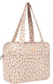 Nobodinoz Hyde Park Waterdichte kinderwagentas/luiertas 38x33x16cm - Leonie Latte
