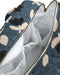 Nobodinoz Hyde Park Waterdichte kinderwagentas/luiertas 38x33x16cm - Blue Black Tulips
