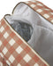 Nobodinoz Hyde Park Waterdichte kinderwagentas/luiertas 38x33x16cm - Terracotta Controles