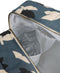 Nobodinoz Hyde Park Waterdichte kinderwagentas/luiertas 38x33x16cm - Blue Black Tulips