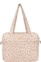 Nobodinoz Hyde Park Waterdichte kinderwagentas/luiertas 38x33x16cm - Leonie Latte