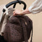 Nobodinoz Hyde Park Waterdichte kinderwagentas/luiertas 38x33x16cm - Leonie Brown