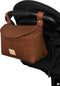 Nobodinoz Hyde Park waterdichte luiertas 32x20x14cm - Brick brown