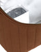 Nobodinoz Hyde Park waterdichte luiertas 32x20x14cm - Brick brown