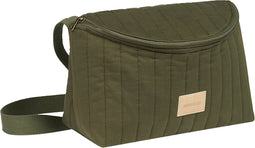 Nobodinoz Hyde Park waterdichte luiertas 32x20x14cm - London green