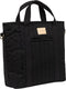 Nobodinoz Hyde Park waterdichte luiertas/rugzak 32x32x14cm - Black