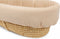 Nobodinoz Lin français Padded moses cover - Wiegbeschermer - Sand